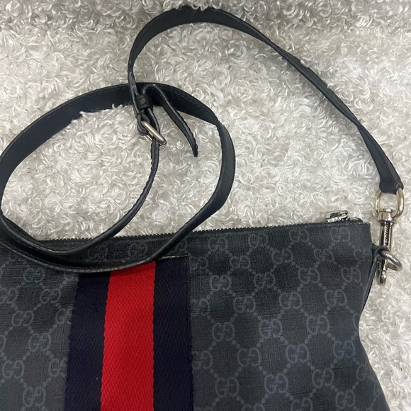 Gucci GG Supreme Web Crossbody Bag - Picture 11 of 15